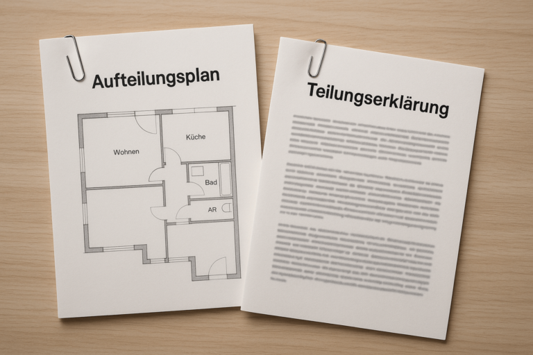Kosten Einer Teilungserklärung
