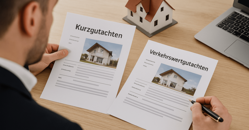 Der Unterschied zwischen Kurzgutachten und Verkehrswertgutachten vom Immobiliengutachter in Mainz